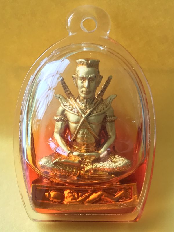 （Sold）Khun Paen 百战百胜双刀坤平将军 Kruba Kampeng（Wat Ramsukhawabee）